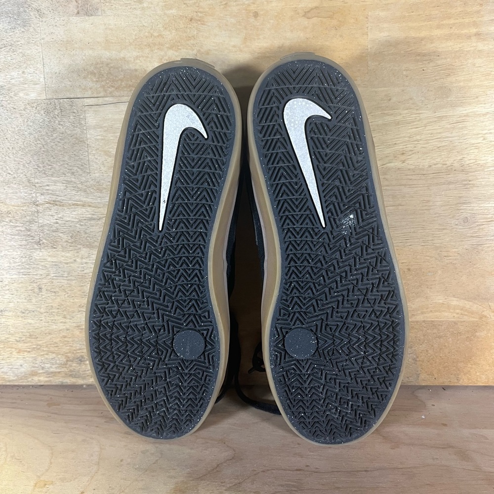 Nike SB Check Solar Womens Sz 8.5 Skate Shoes Sneakers Black Lace Up 843896-009 - Picture 7 of 8